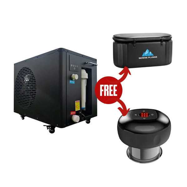 1.5HP WI-FI CHILLER & HEATER + FREE XL TUB AND SMART CUPPER