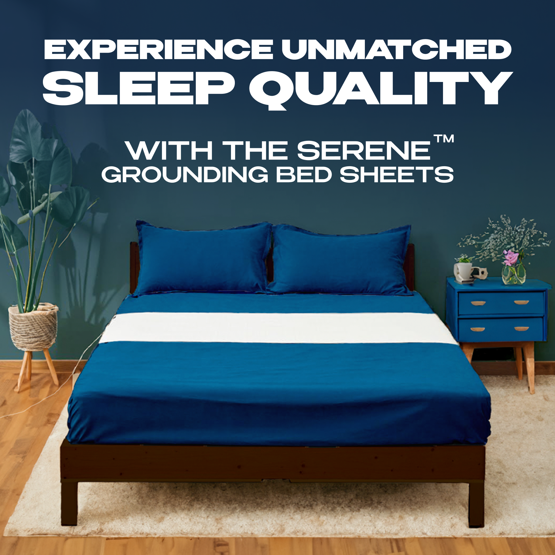 Serene Plunge™ - Grounding Bed Sheet
